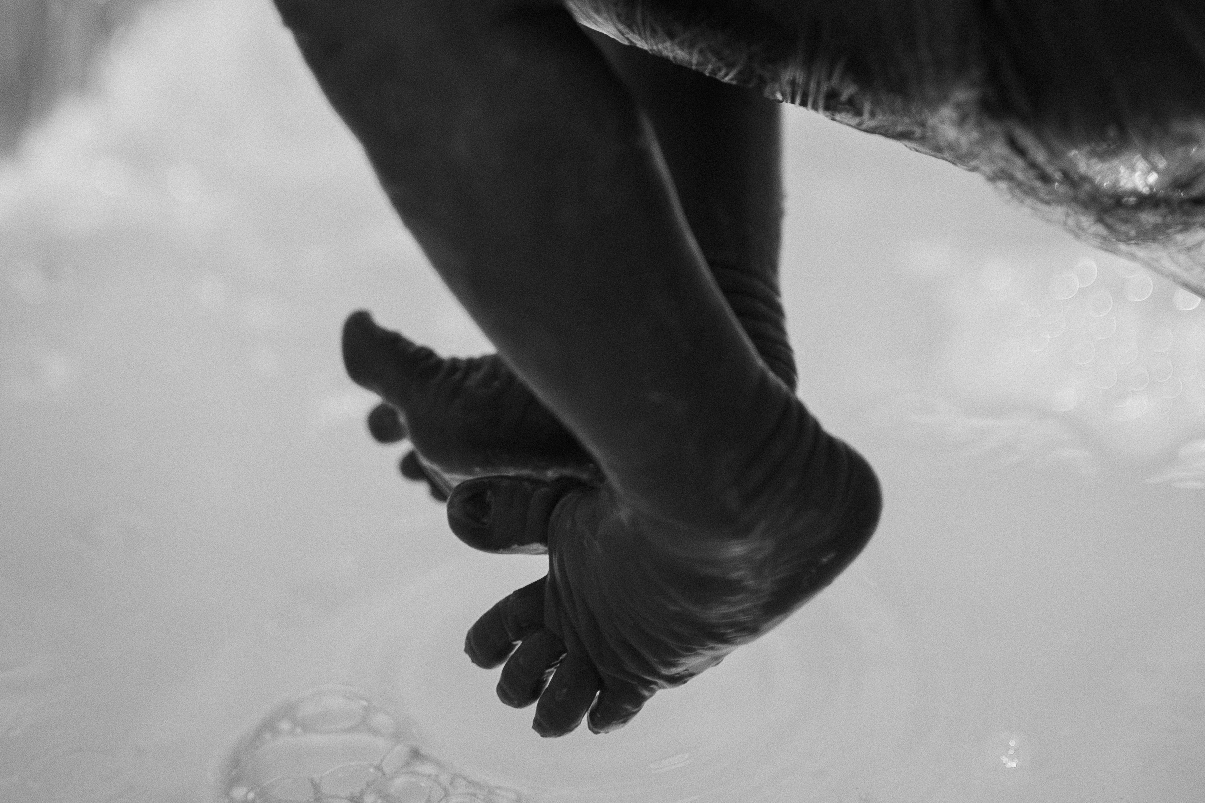 Pezinhos de recém-nascido