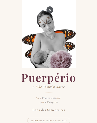 Capa do ebook Puerpério: A Mãe Também Nasce