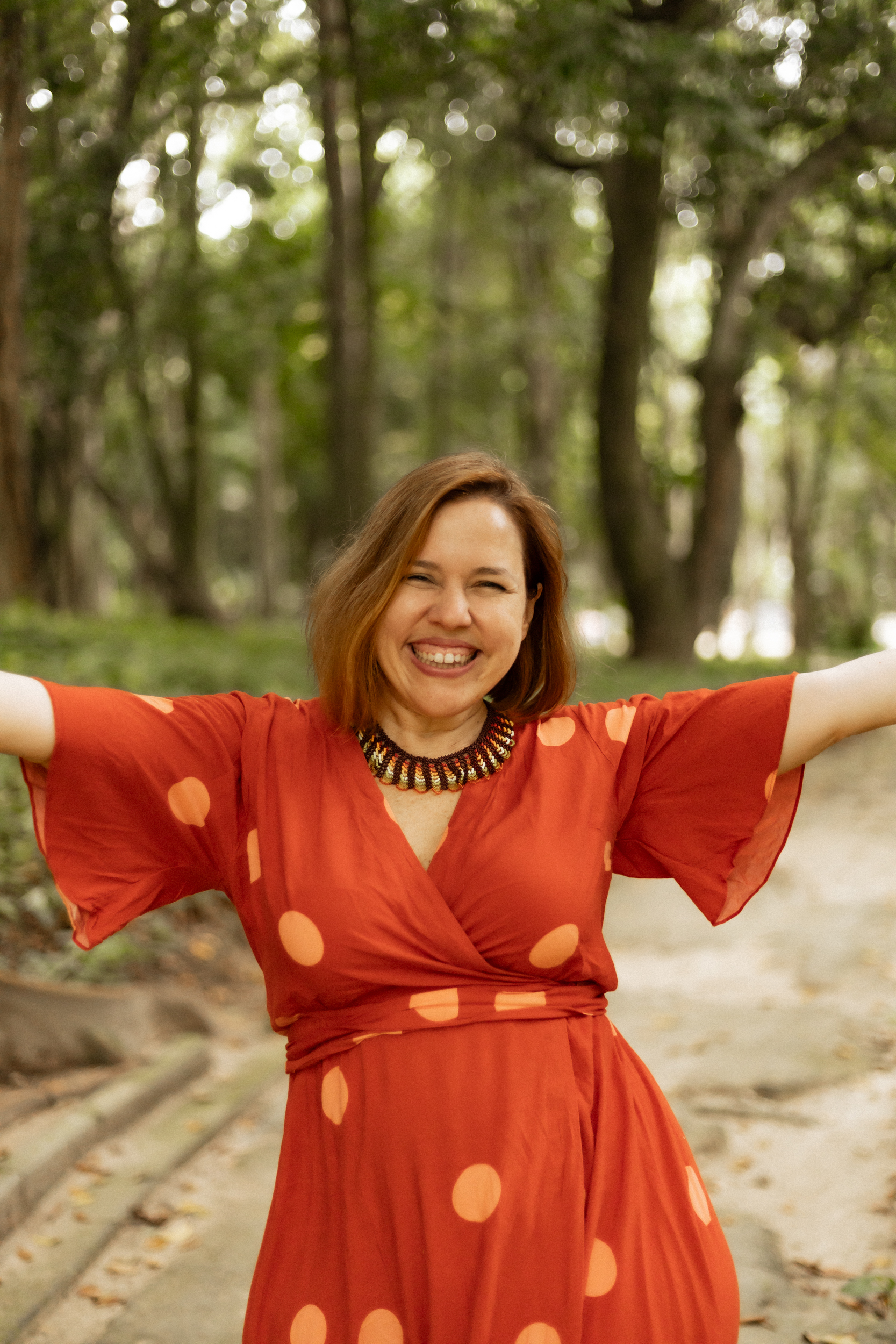 Dida Schneider sorrindo